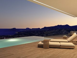 cumbre del sol infinity pool