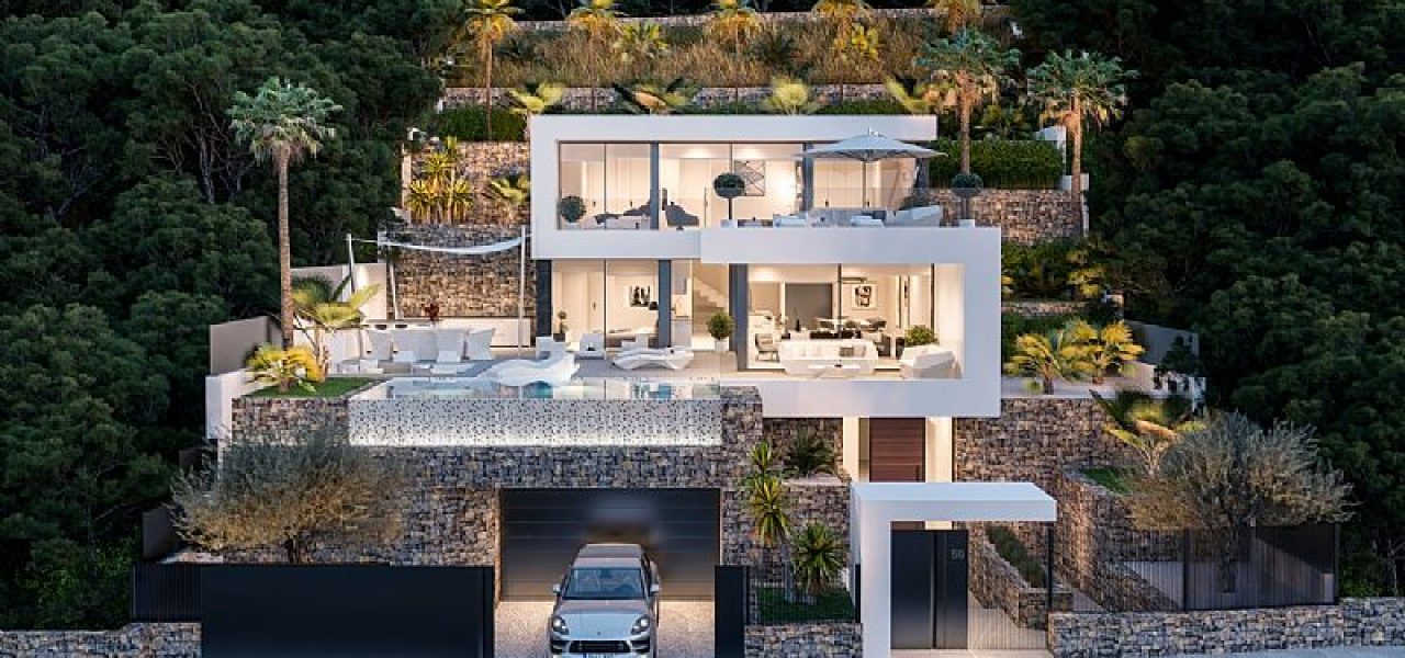 luxe villa in calpe