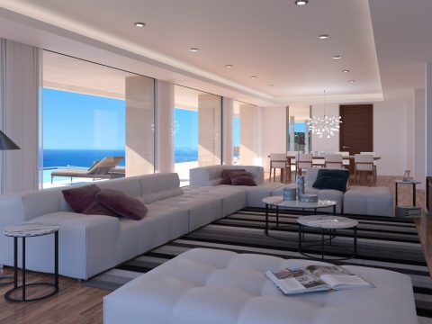 Cumbre del Sol  in Benitachell, luxe moderne exclusiva Villa