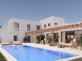 villa ibiza style moraira