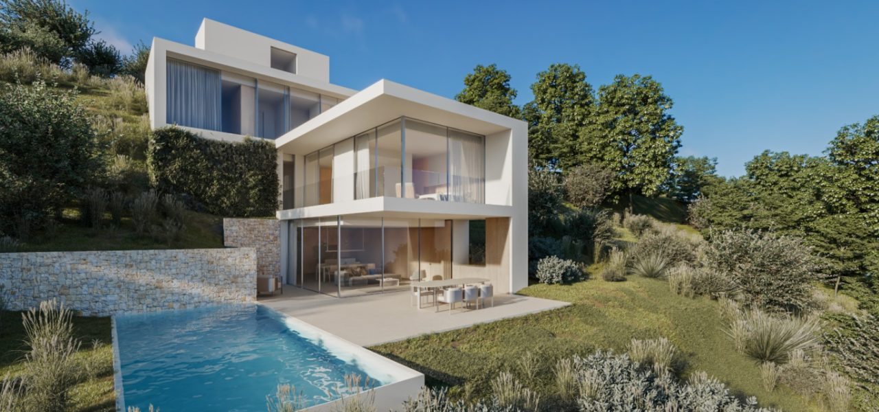garden and villa