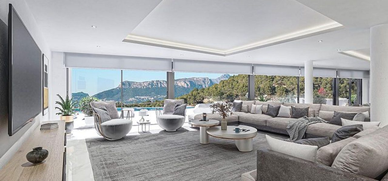 living room benissa lvilla