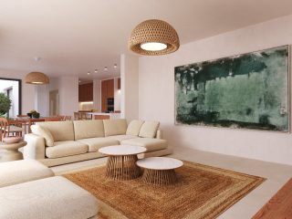 living room luzury modern villa moraira