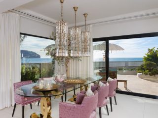 living room with seaviews miraira