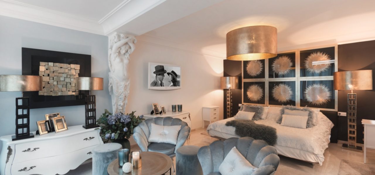 luxury bedroom modern villa moreira