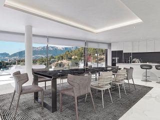 luxury vila open vieuws north costa blanxa