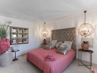 modern living room first line villa