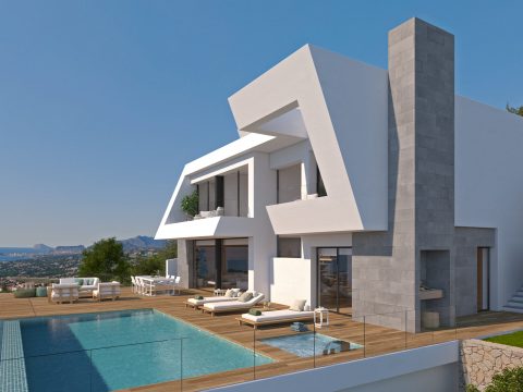 Exclusiva Villa de lujo con vistas panorámicas al mar en Cumbre del Sol